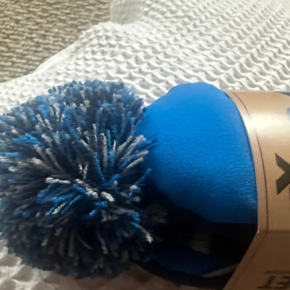 Brand new. ToddlerZeroXposur Striped Beanie hat and Mittens Set msrp. $45.00